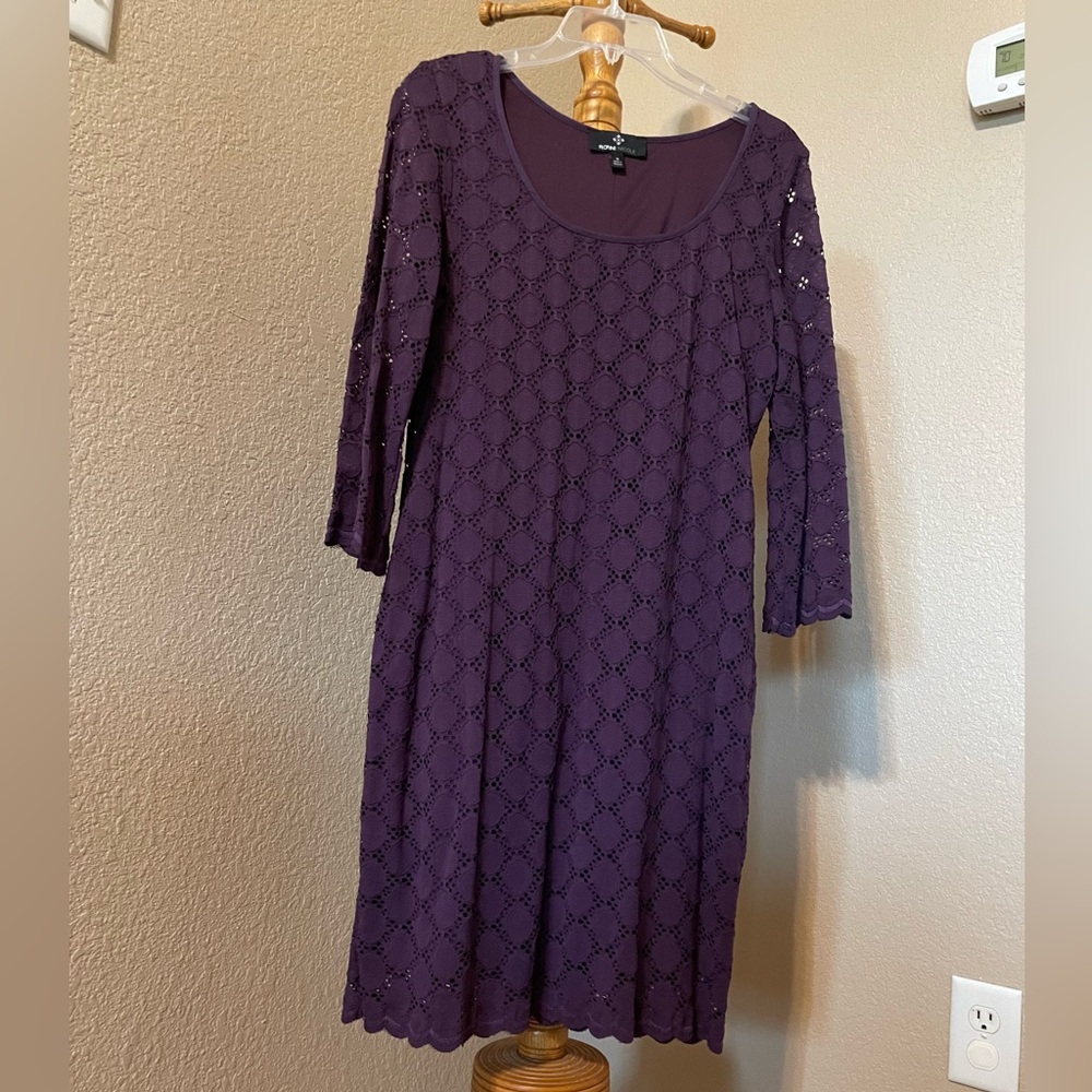 Ronni Nicole Purple Special Occasion Dress